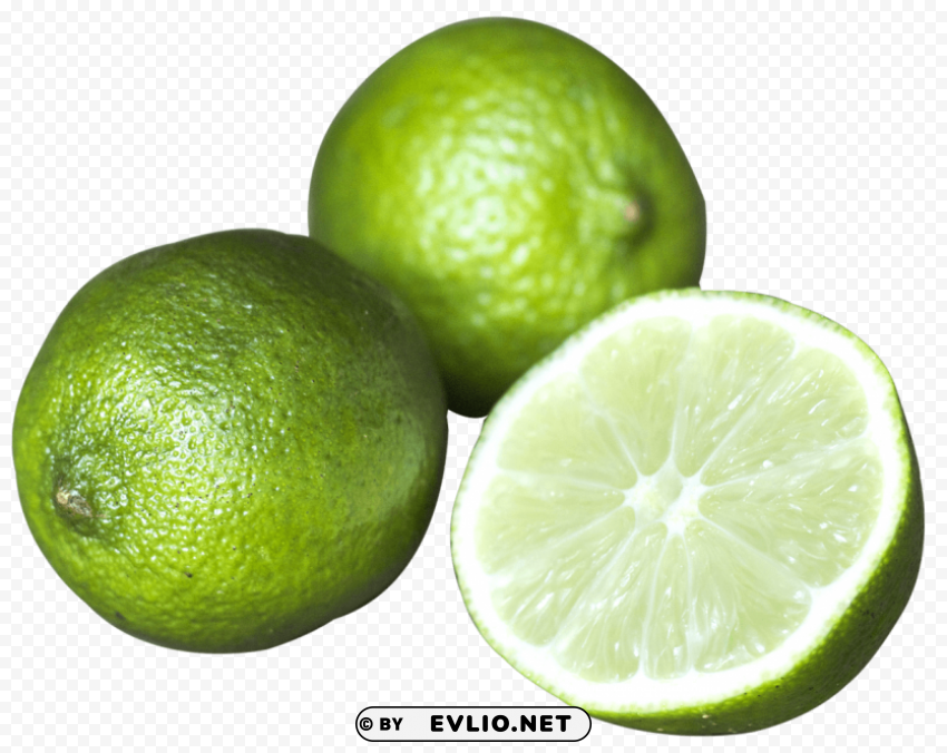 Citrus Lime Fruit PNG images with clear alpha layer