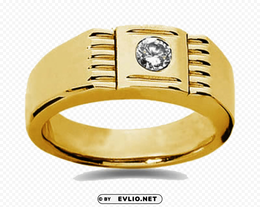 gold rings Isolated Subject on HighQuality PNG