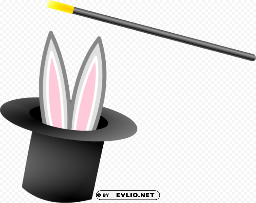 rabbit hat Transparent Background PNG Isolated Graphic png - Free PNG Images ID 03c6acf5