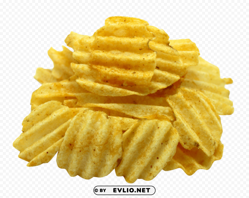 potato chips PNG transparent artwork