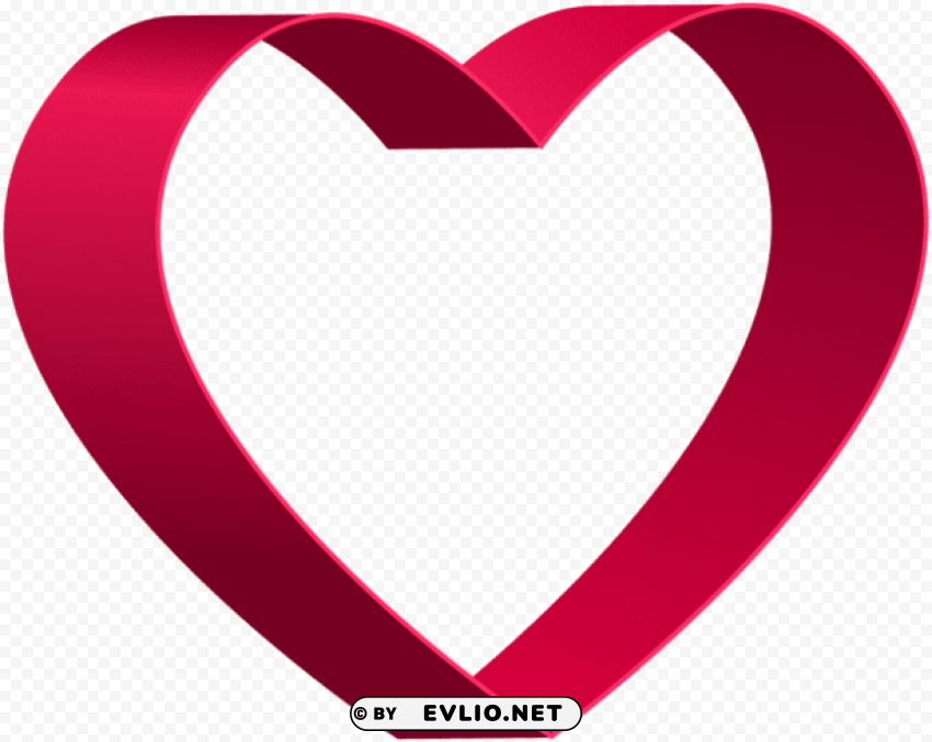 transparent heart shape PNG images with no fees