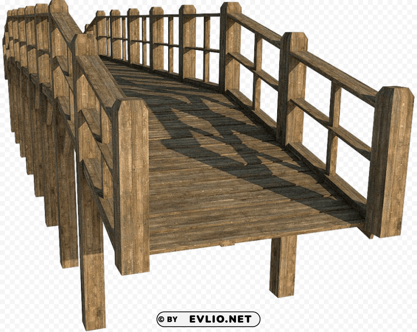 wooden bridge High-resolution PNG images with transparency clipart png photo - 38c31e1d