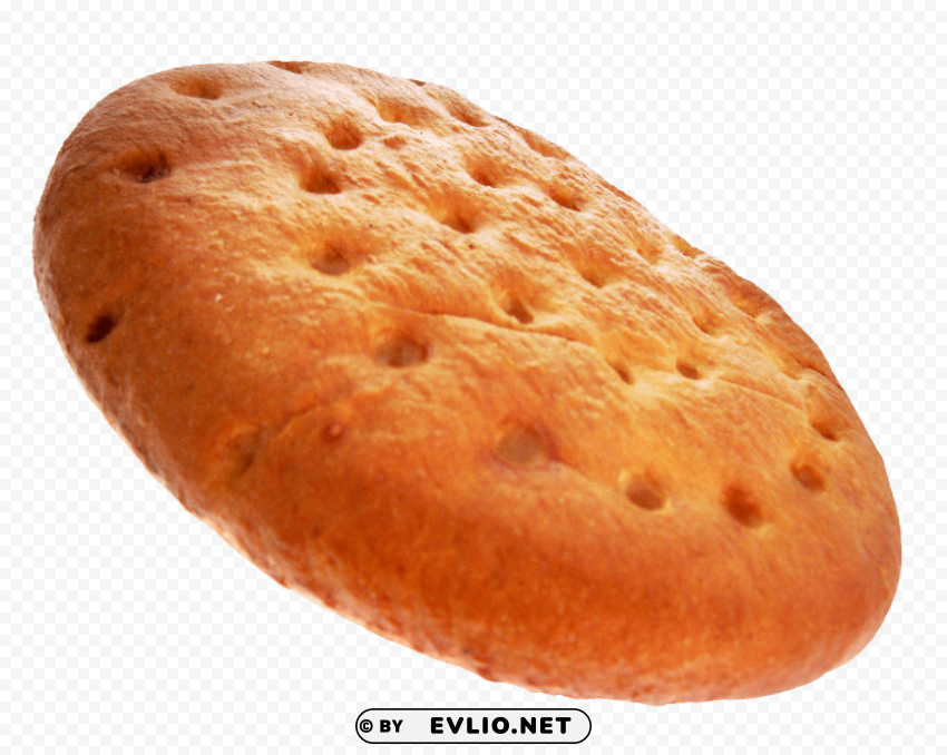 Baked Bun PNG Image Isolated With Transparent Detail