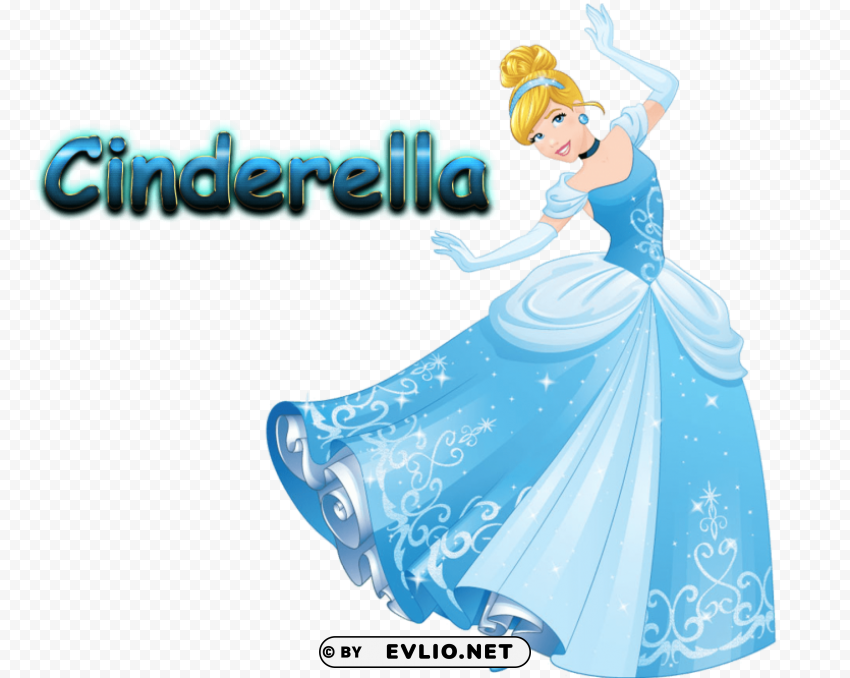 cinderella s PNG Image Isolated on Clear Backdrop