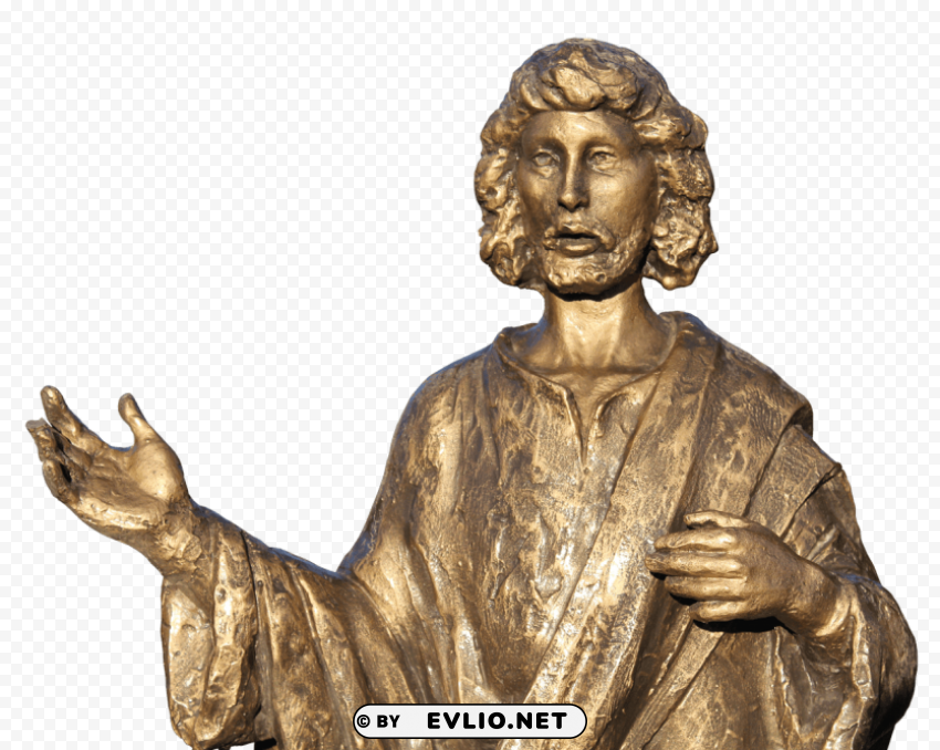jesus christ small statue PNG transparent icons for web design