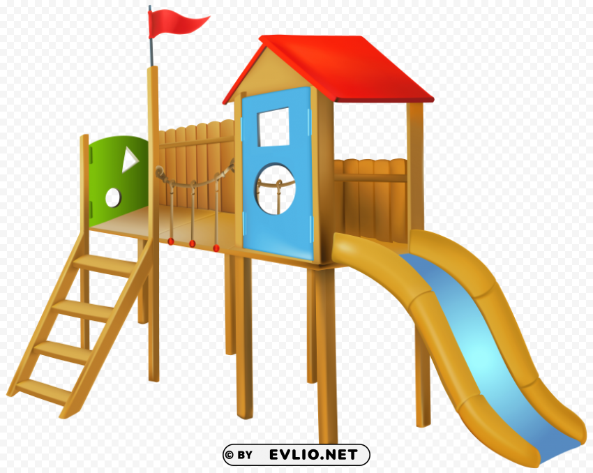 park slide Isolated Element in HighQuality PNG