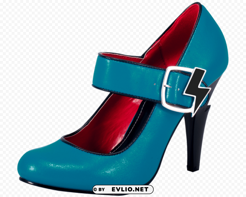 blue women shoes PNG photo with transparency png - Free PNG Images ID 7ba3d420