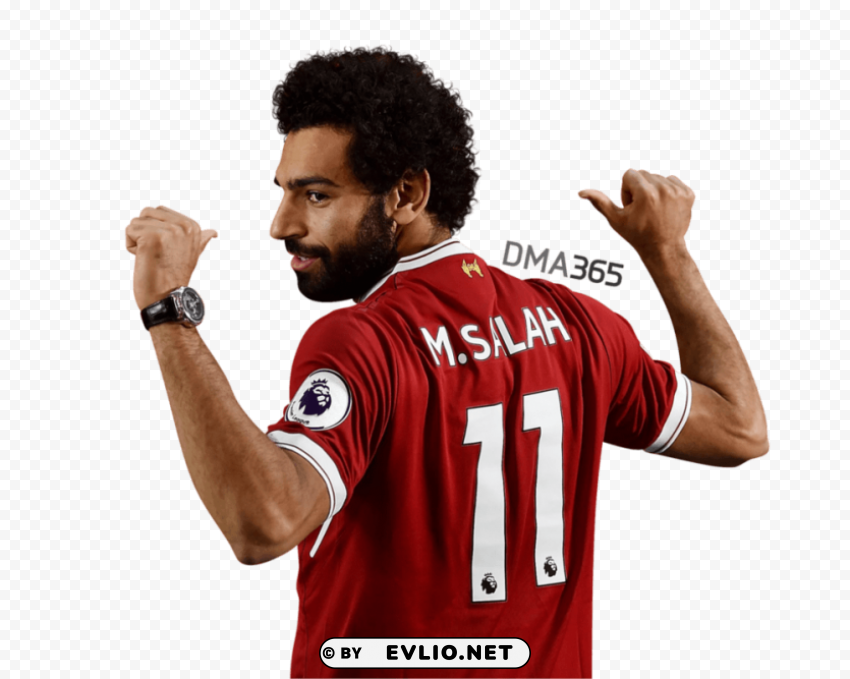 mohamed salah PNG Image with Isolated Graphic Element
