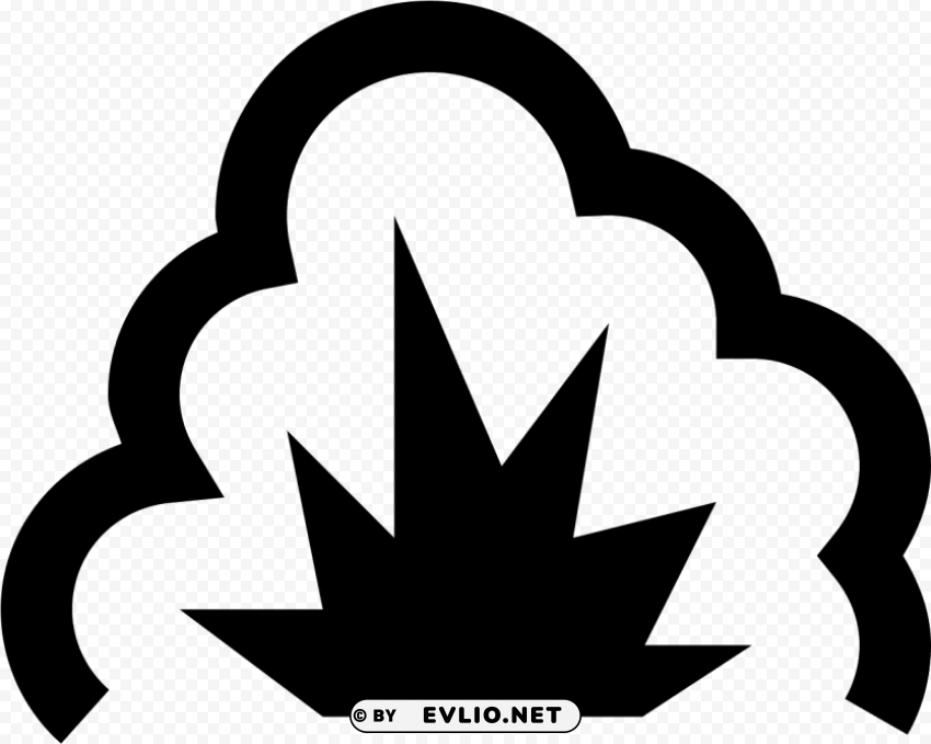 smoke grenade icon Transparent PNG Isolated Illustration