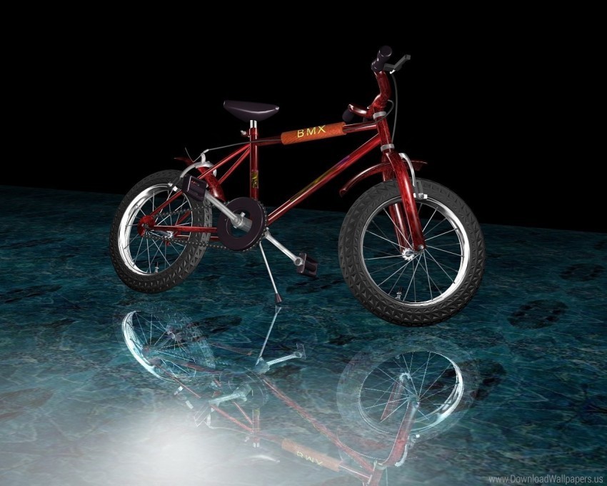 3d bike bmx sports wallpaper Isolated Graphic with Transparent Background PNG