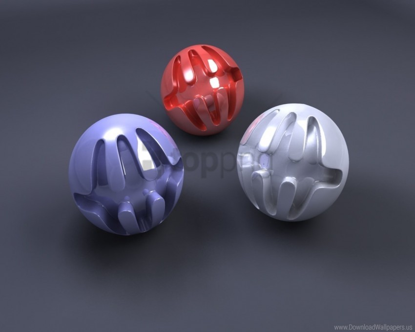 balloons device metal shapes slits wallpaper PNG Image Isolated with High Clarity