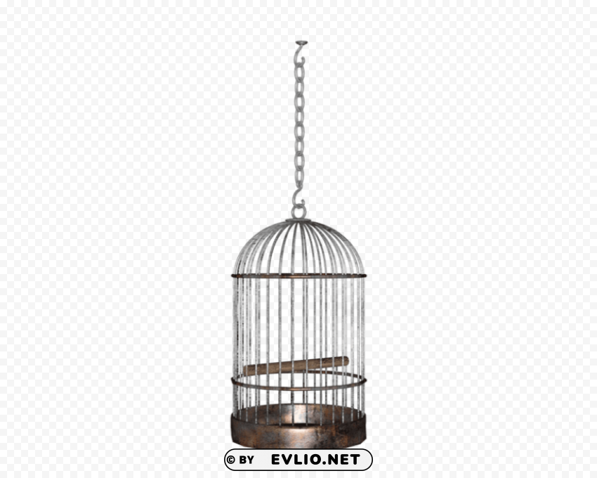 Bird Cage PNG For Educational Projects