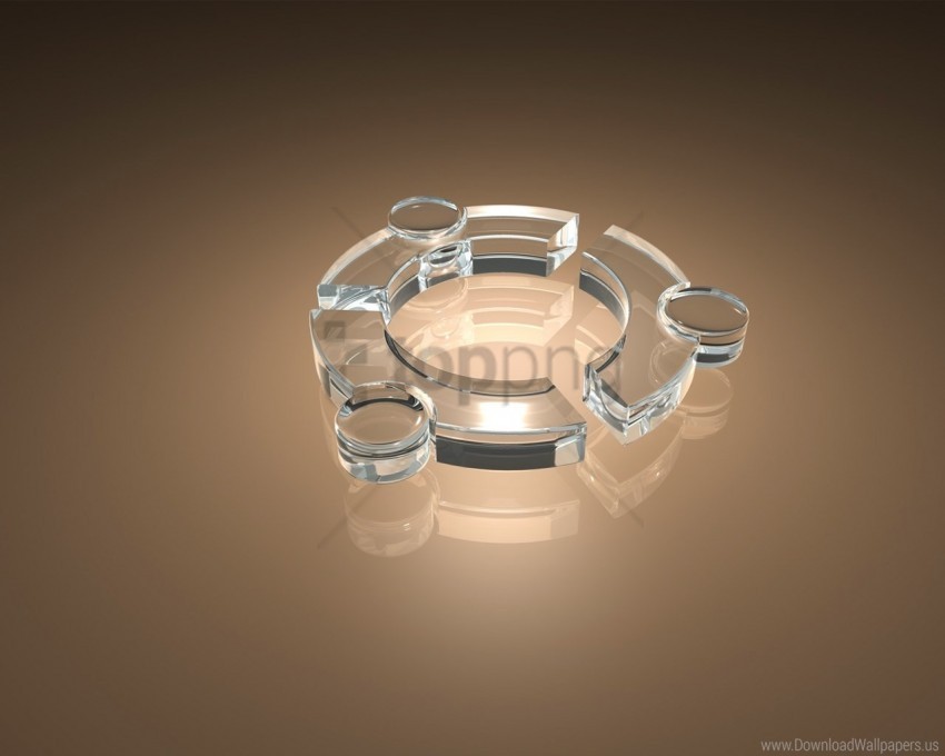 brown design glass shape wallpaper Isolated Item in HighQuality Transparent PNG