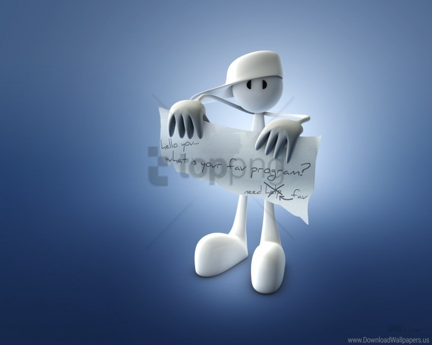 cap label man paper wallpaper Isolated Artwork on Transparent Background