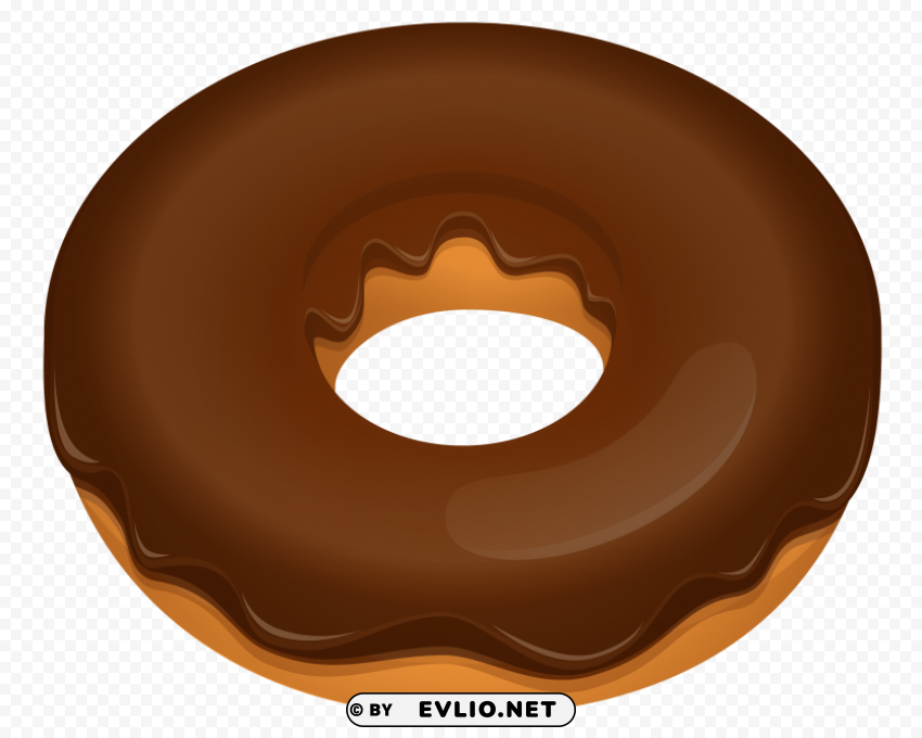donut Transparent Background Isolation in PNG Image