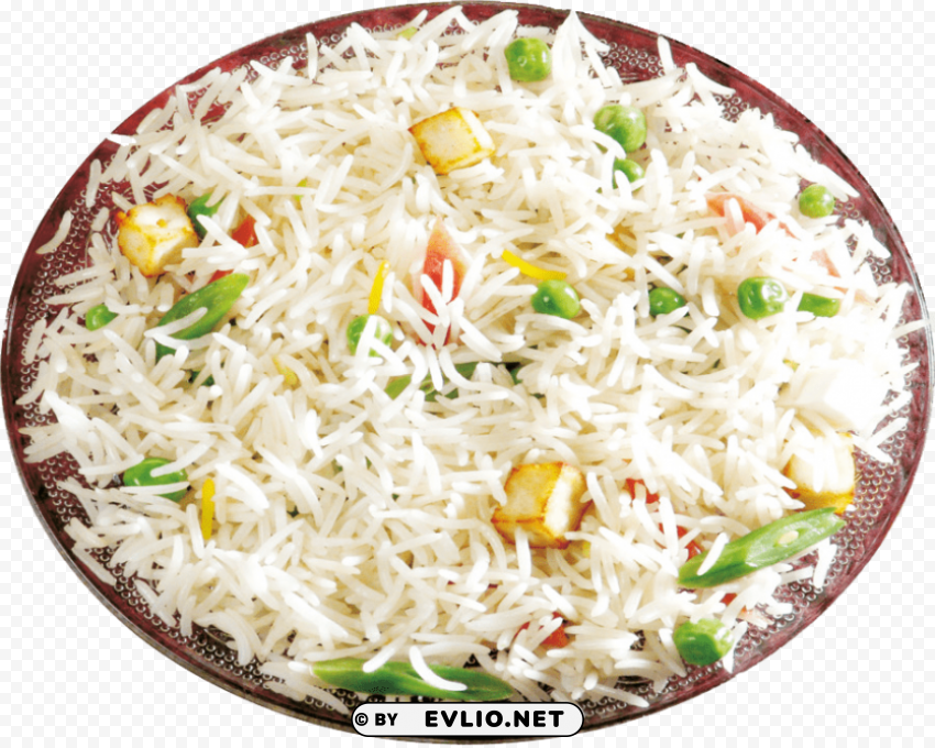 fried rice PNG without background