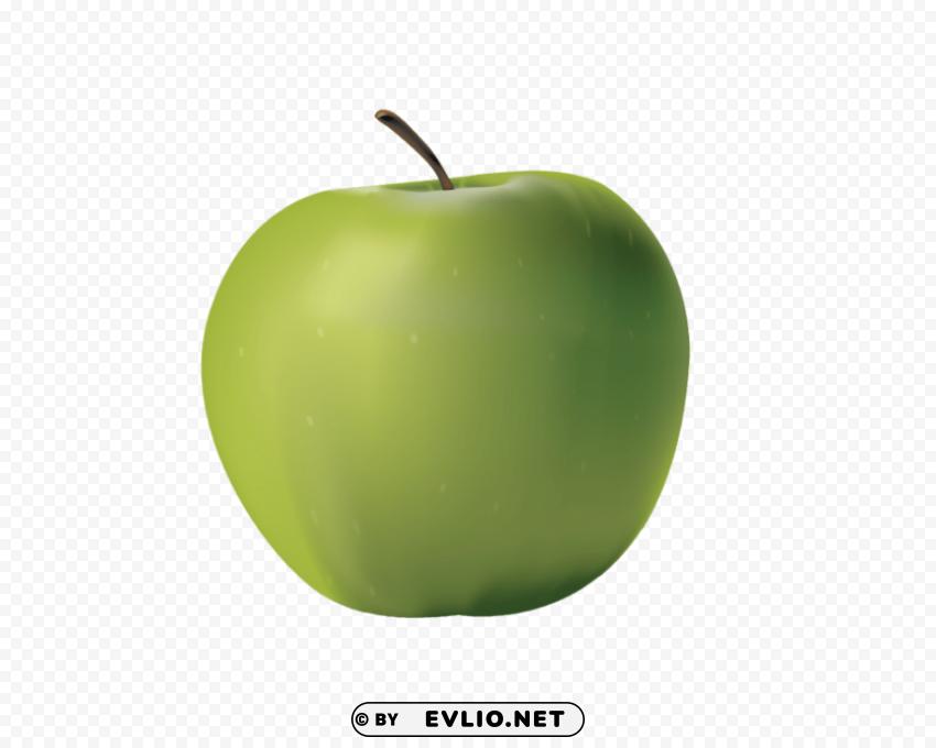 green apple Isolated Graphic on Clear Background PNG png - Free PNG Images ID 57fc8960