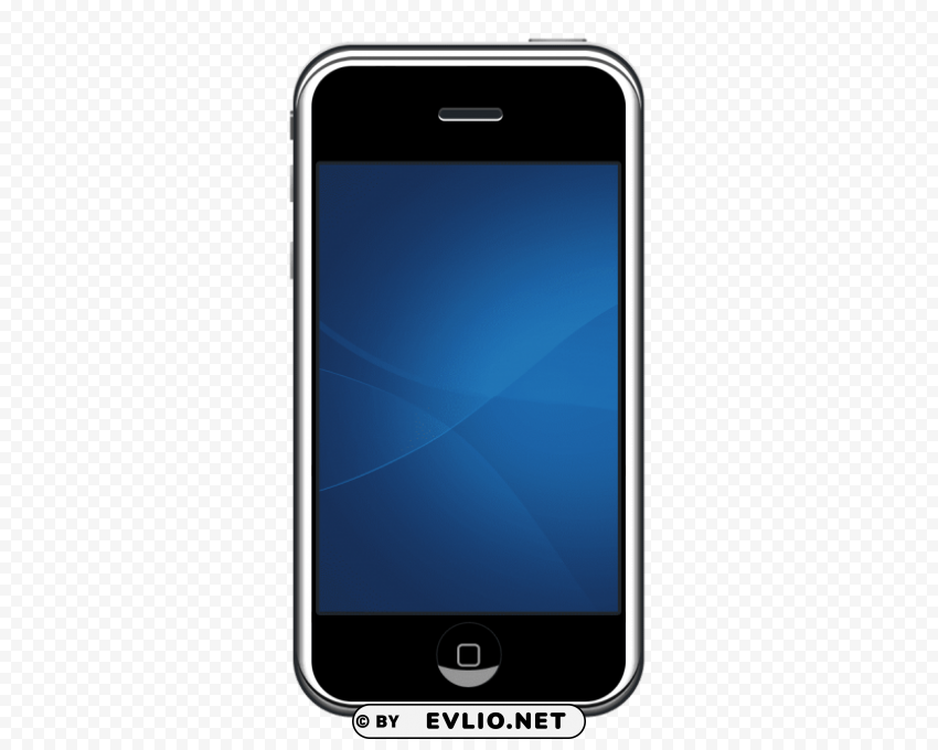 iphone apple Isolated Element with Clear PNG Background