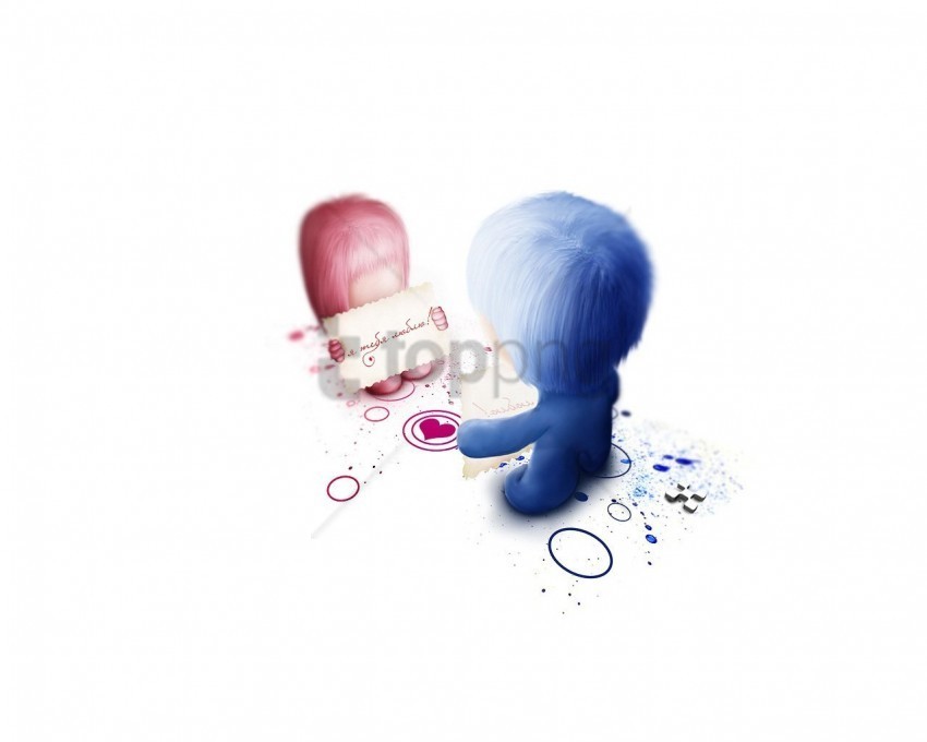 love wallpaper Transparent Background Isolated PNG Item