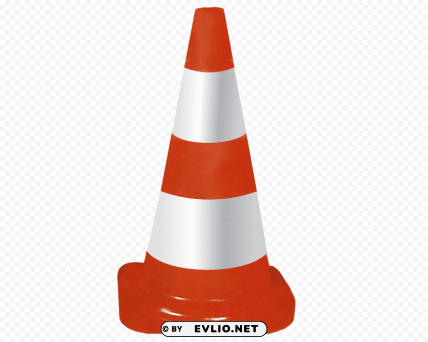 Orange Cones HighQuality PNG Isolated On Transparent Background