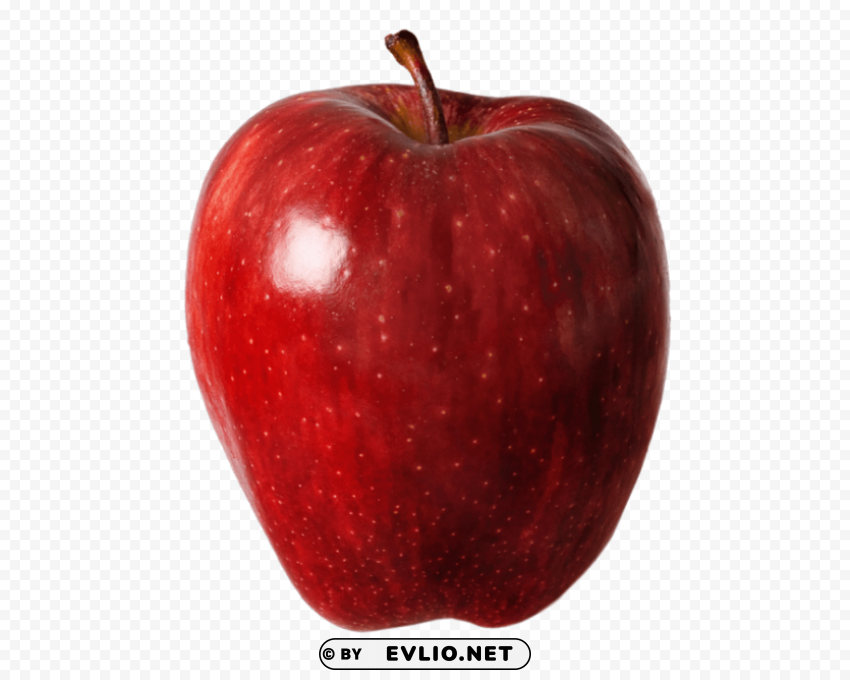 red apple Isolated Item on Clear Transparent PNG png - Free PNG Images ID 77834091