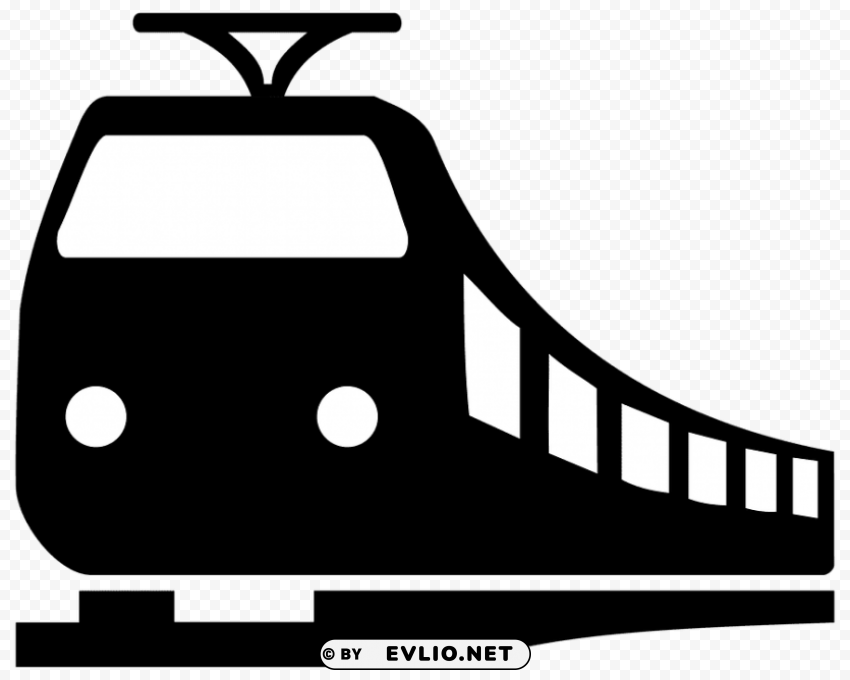 train High-resolution PNG images with transparent background