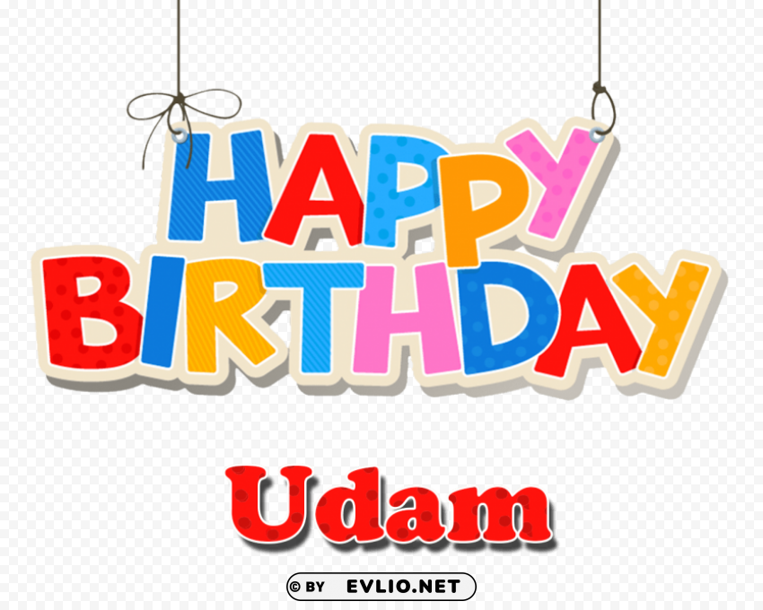 udam name logo High-resolution transparent PNG images