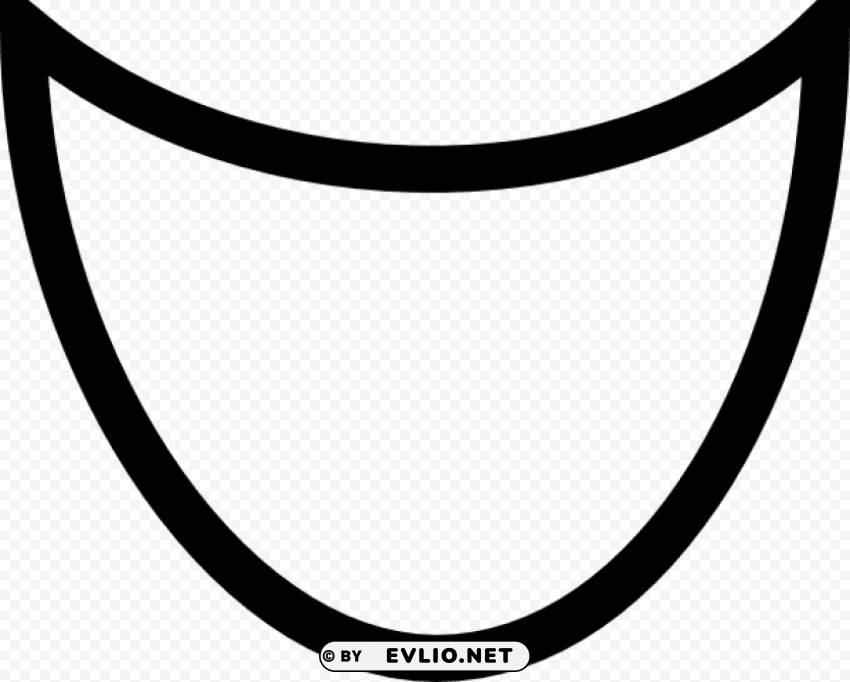 cartoon mouth open Clean Background Isolated PNG Illustration