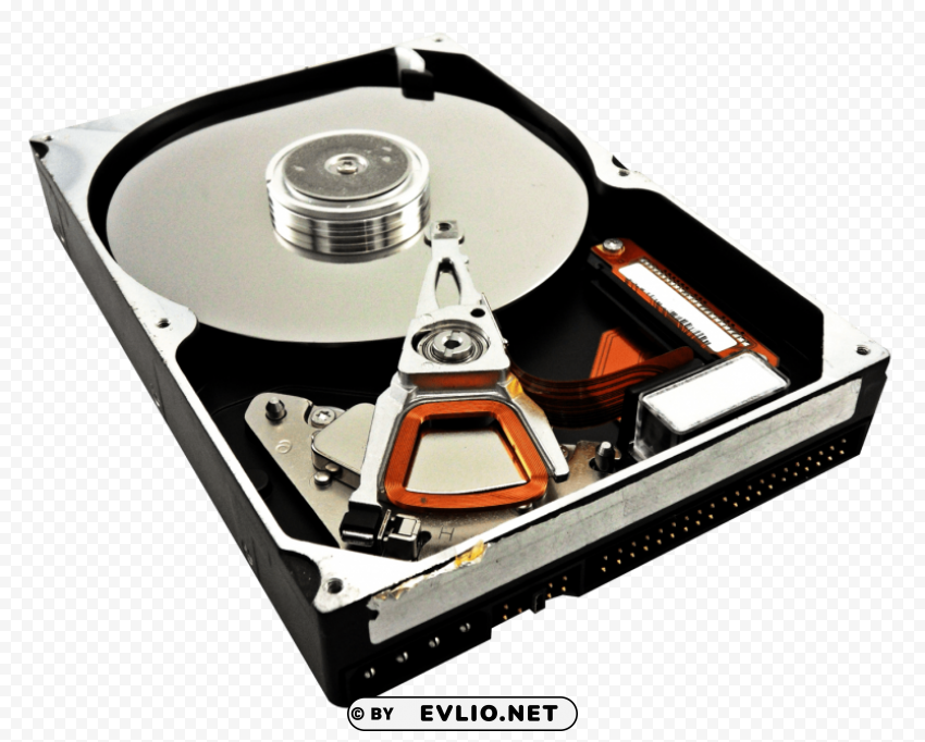 Hard Disk Drive Transparent Background PNG Isolated Element