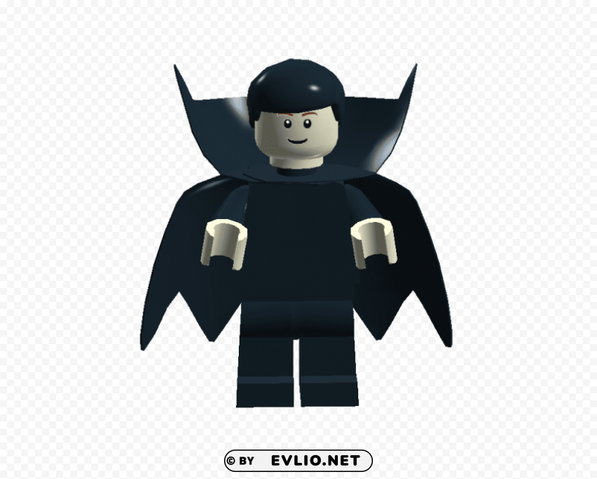 Lego Dracula Vampire Isolated Subject On Clear Background PNG