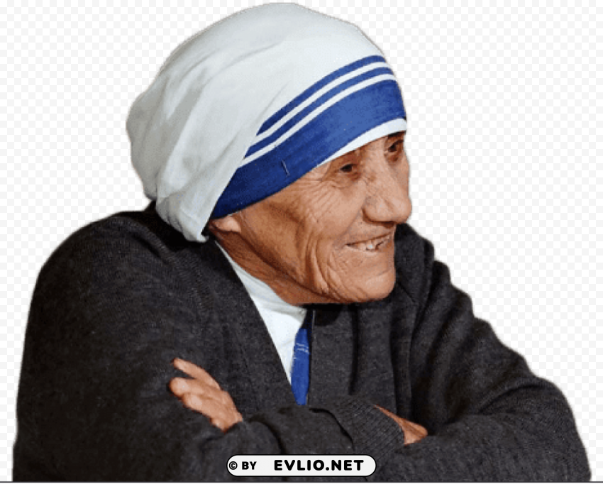 mother teresa PNG pictures with alpha transparency