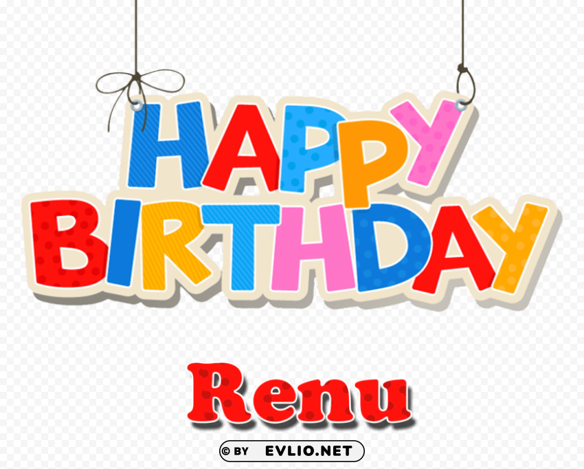 renu name logo High-resolution transparent PNG images assortment