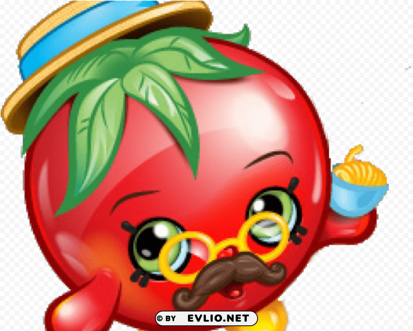 shopkins tomato Clear image PNG