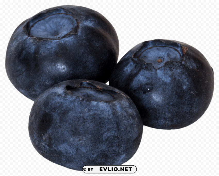 Blueberries Isolated Icon in HighQuality Transparent PNG