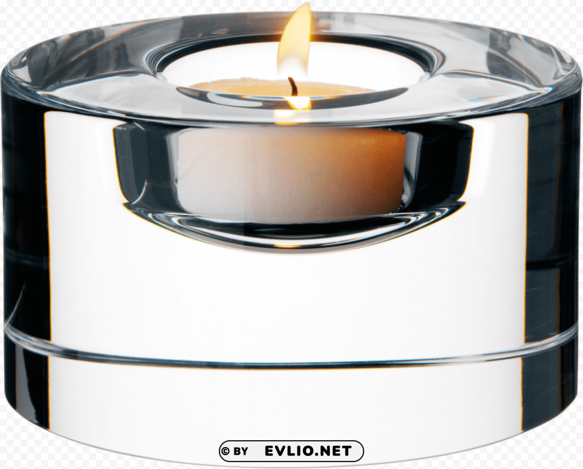 glass candle PNG clear images