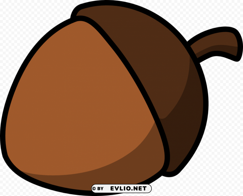 acorn PNG Graphic with Transparent Background Isolation clipart png photo - 9942df8a