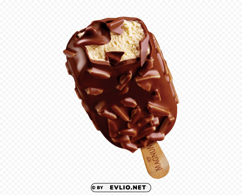 Ice Cream Isolated Artwork On Transparent Background