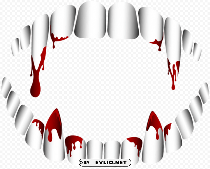 vampire teeth Transparent PNG graphics complete archive