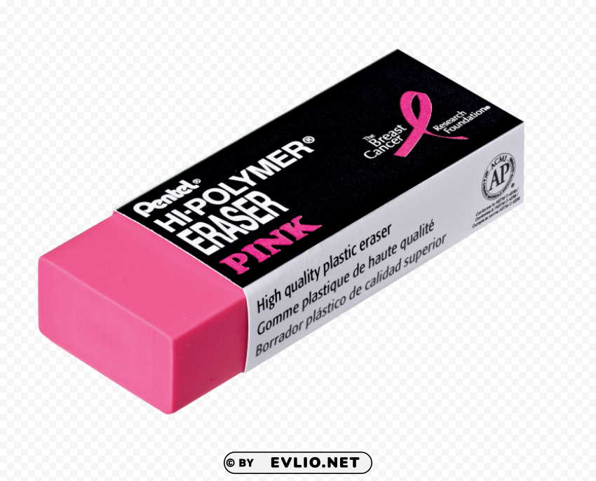 eraser Clean Background Isolated PNG Graphic Detail