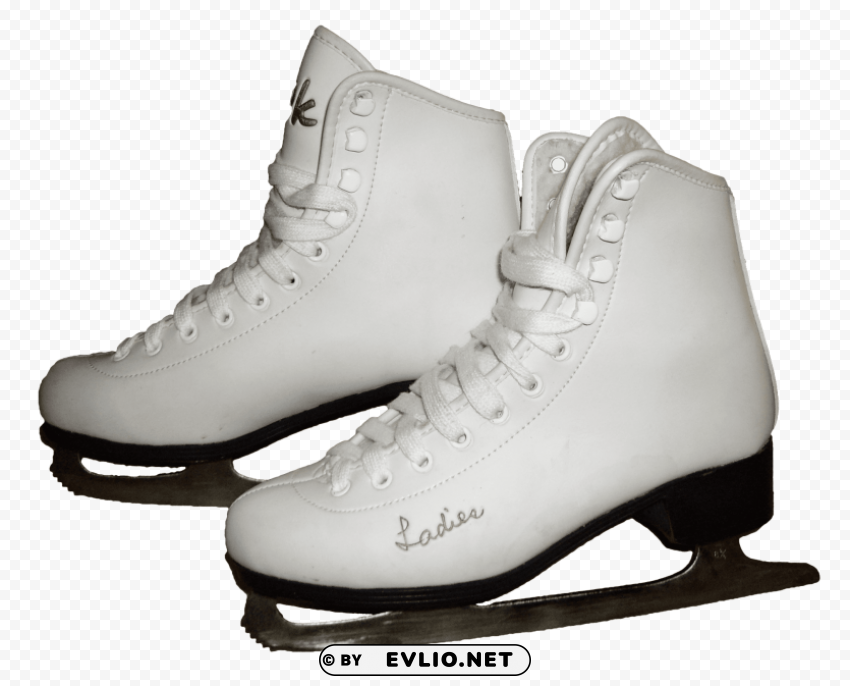 ice skates Isolated Character with Clear Background PNG