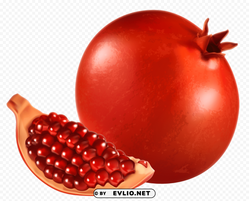 Pomegranate PNG Transparent Graphics For Download