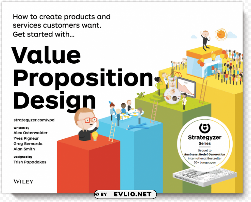 value proposition design how to create products Isolated Character in Clear Transparent PNG