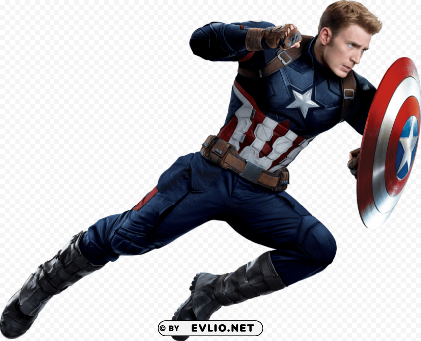 captain america winter soldier Transparent PNG Object Isolation