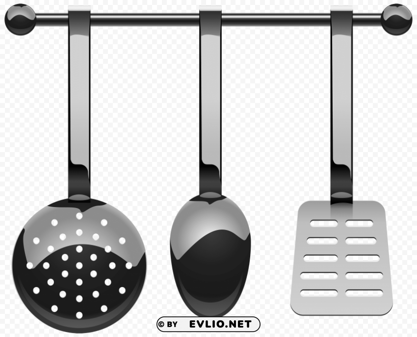 kitchen tool set Isolated Element in Clear Transparent PNG