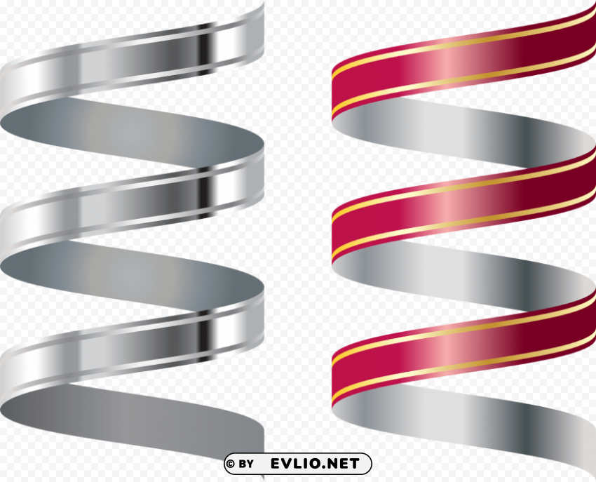 Ribbon Graphic PNG With No Background For Free