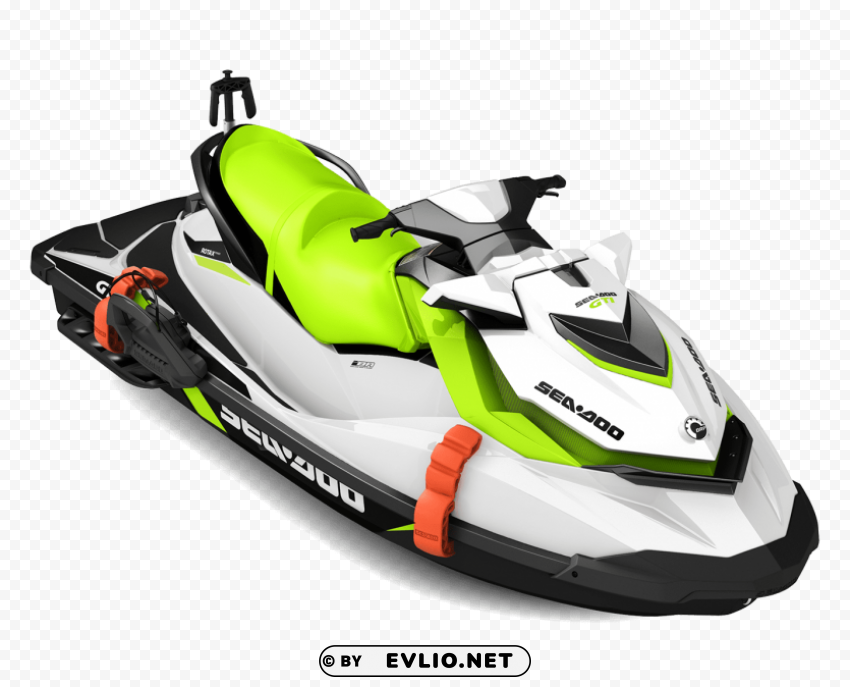 white jet ski Transparent PNG graphics complete collection