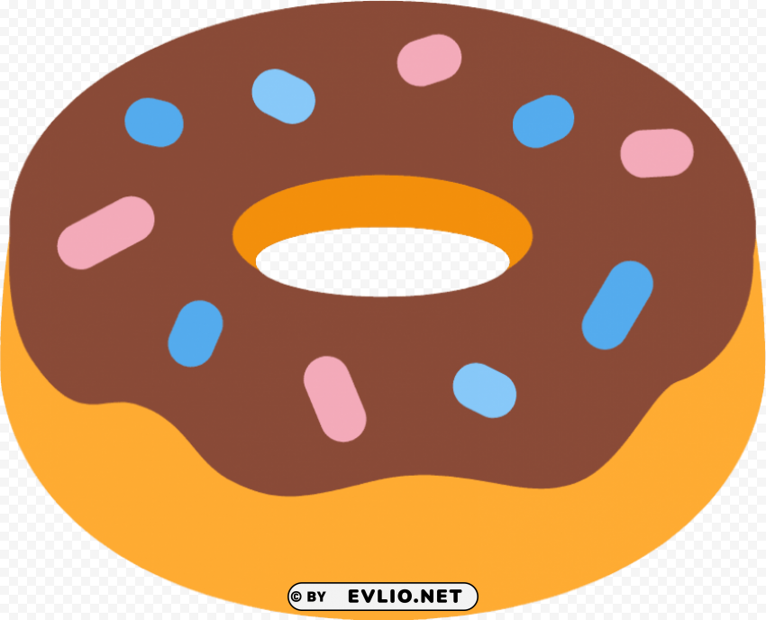 donut Transparent Background PNG Isolated Graphic