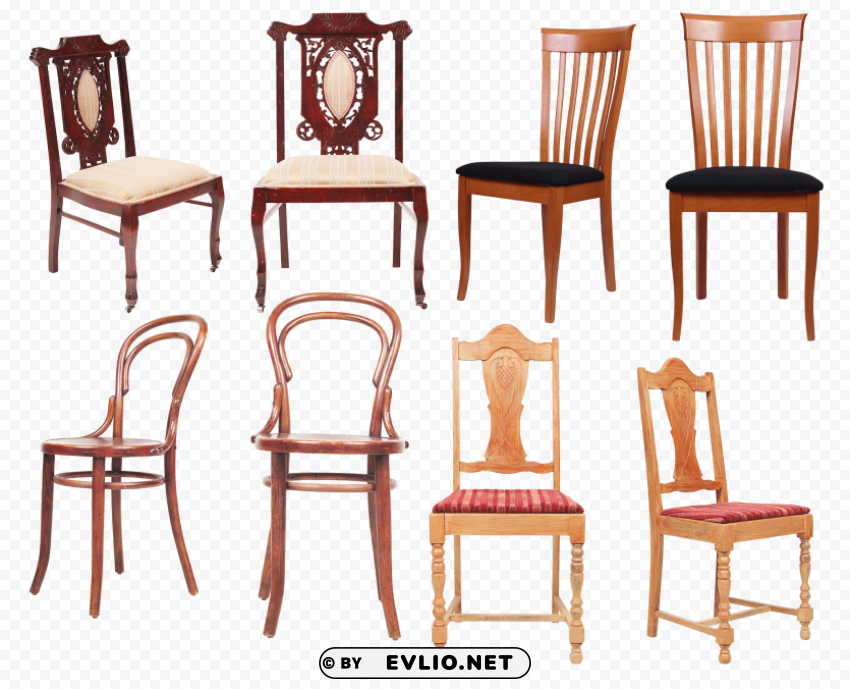 chair Isolated Illustration on Transparent PNG