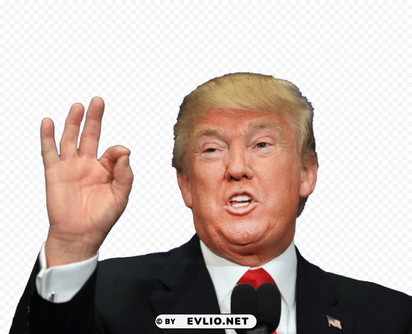 donald trump PNG images with transparent canvas compilation