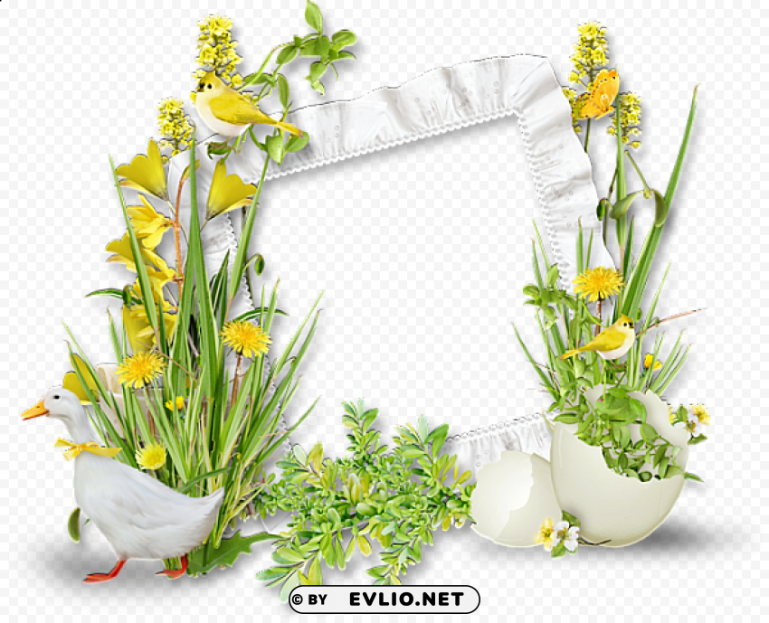 easter frame Clear PNG graphics